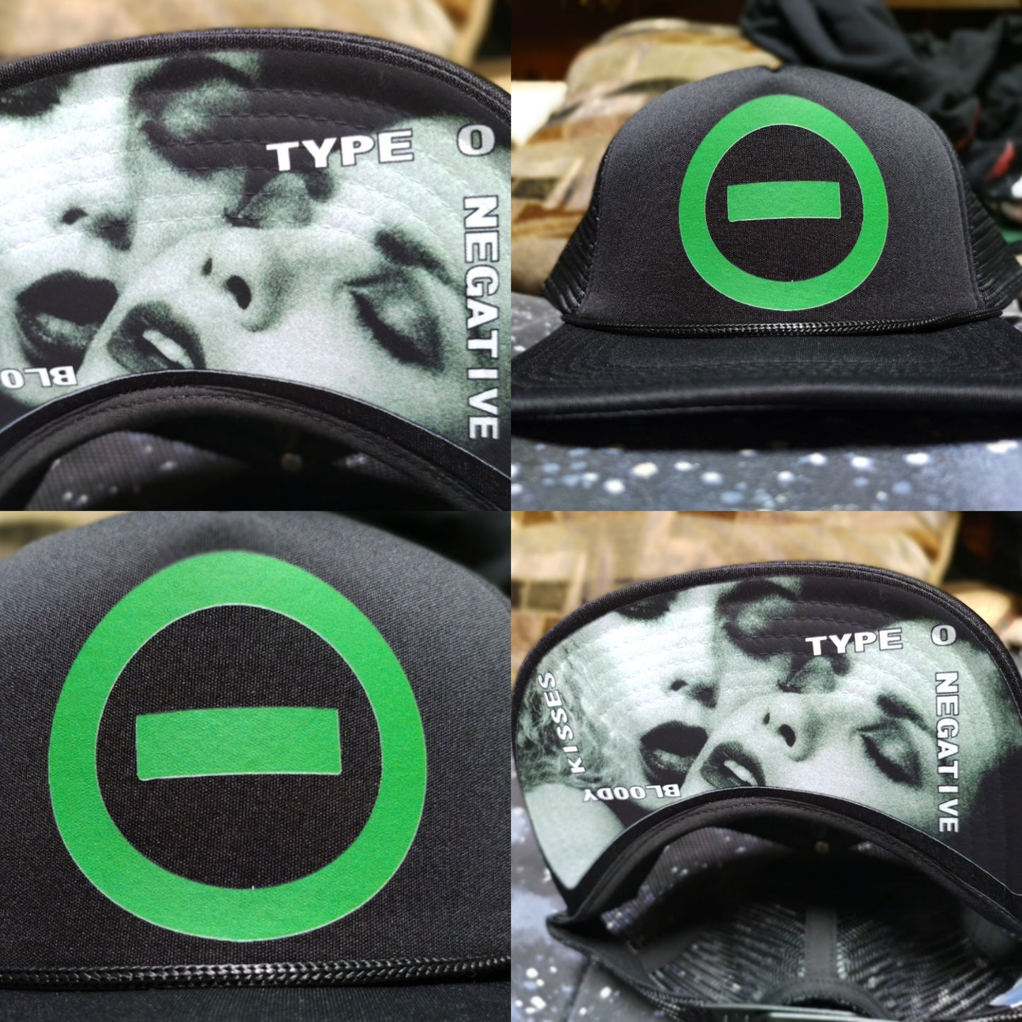 Type O Negative bloody kisses Trucker Hat