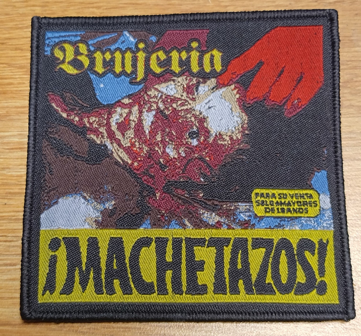 Brujeria Machetazos Woven Patch