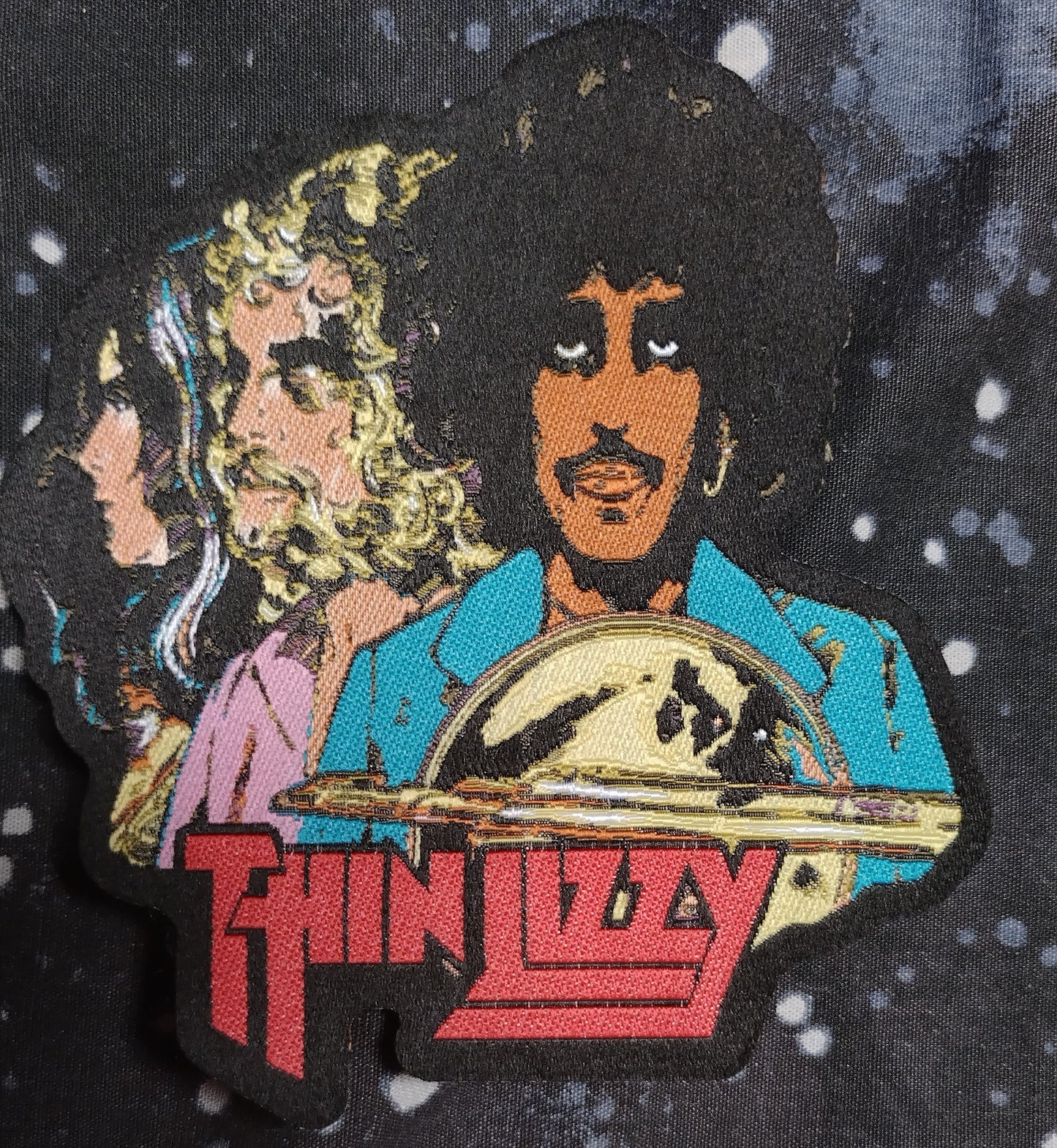 Thin Lizzy laser cut Woven Patch