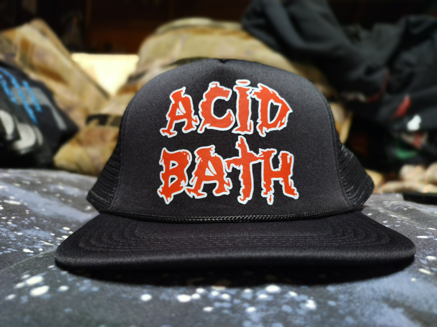 Acid Bath When the kite string pops TRUCKER HAT