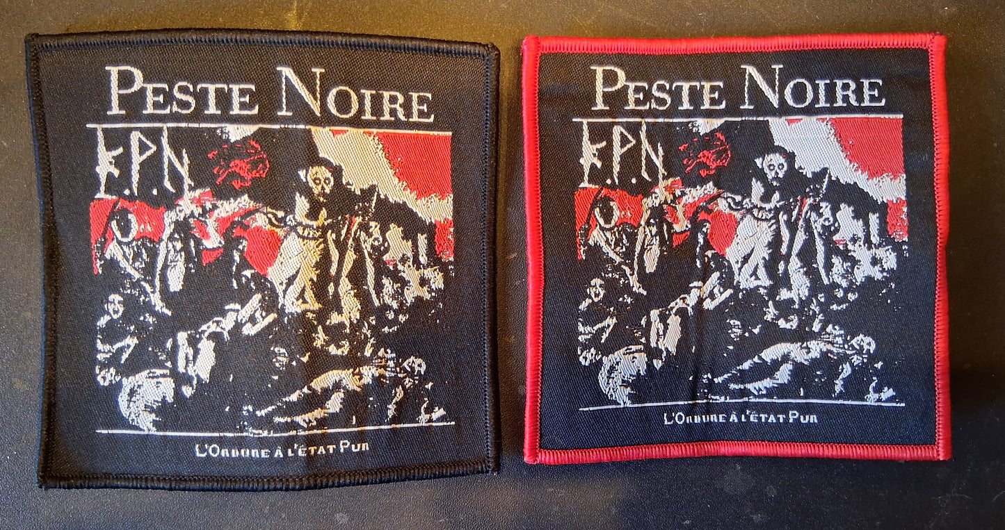 Peste Noire L'Ordure A L'Etat Pur Woven Patch