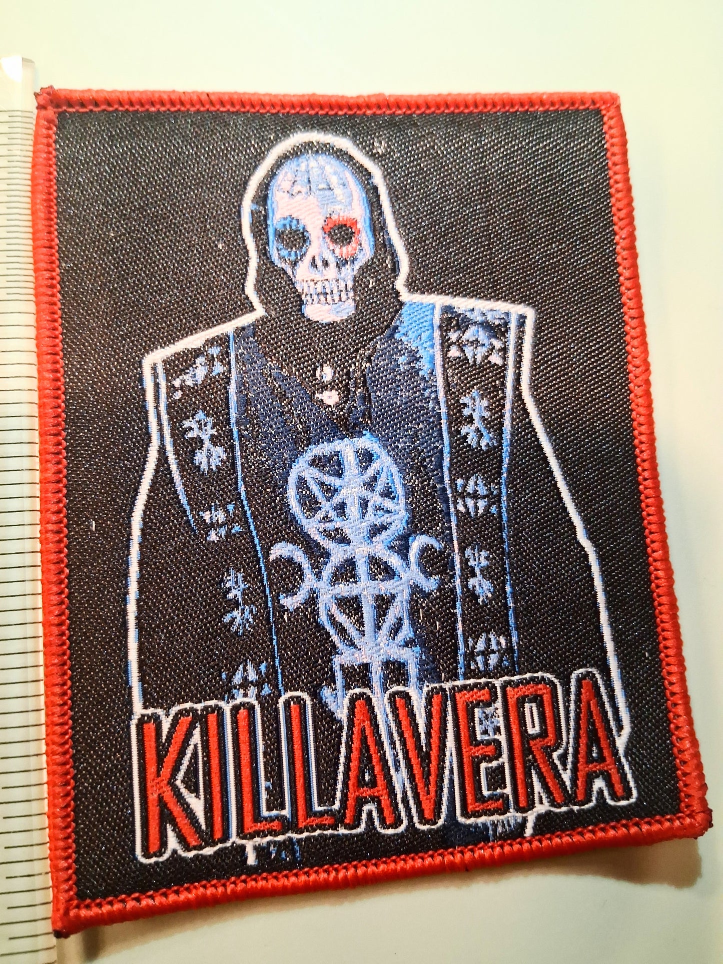 Killavera Red Border Woven Patch