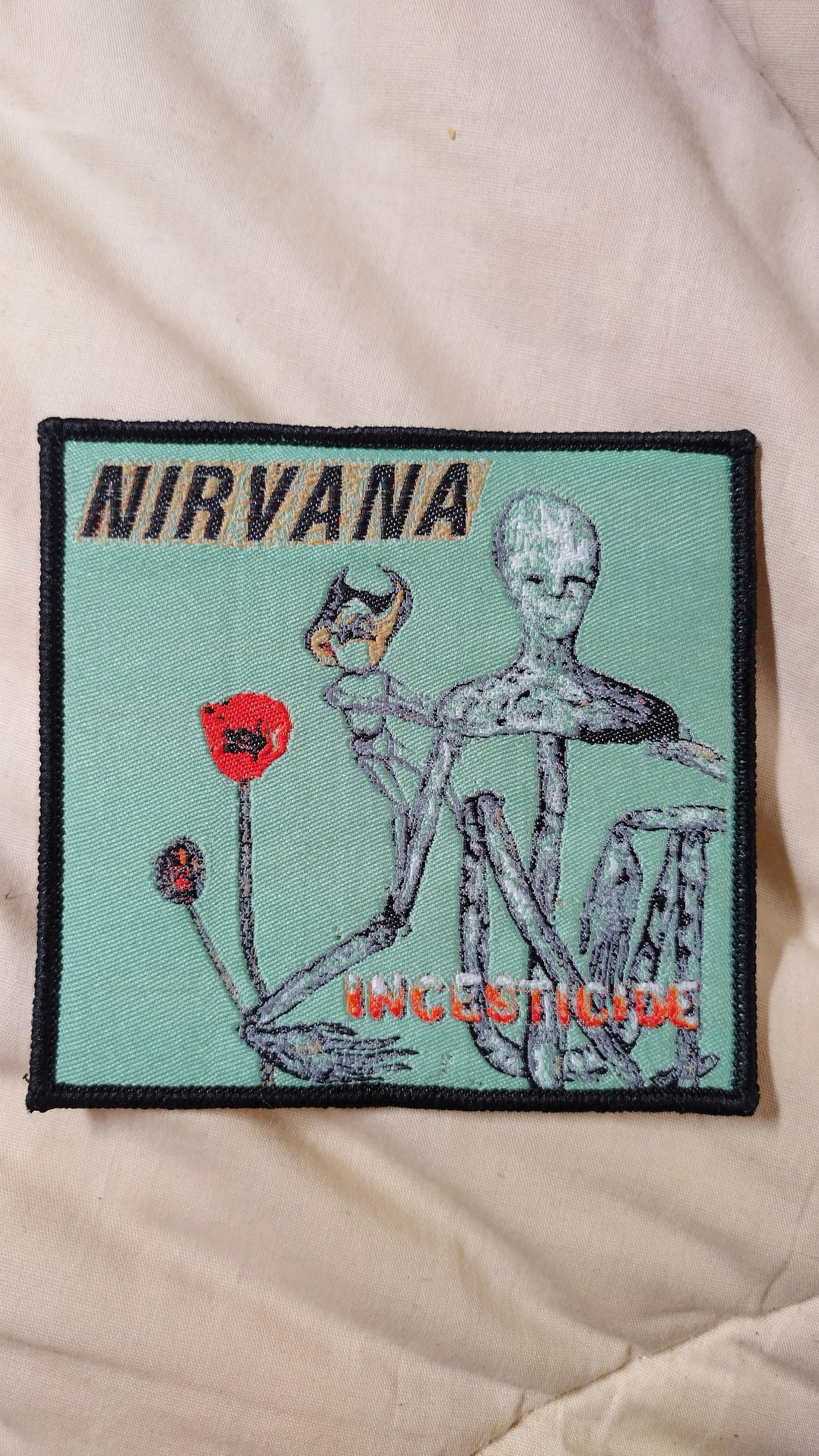 Nirvana Incesticide Woven Patch