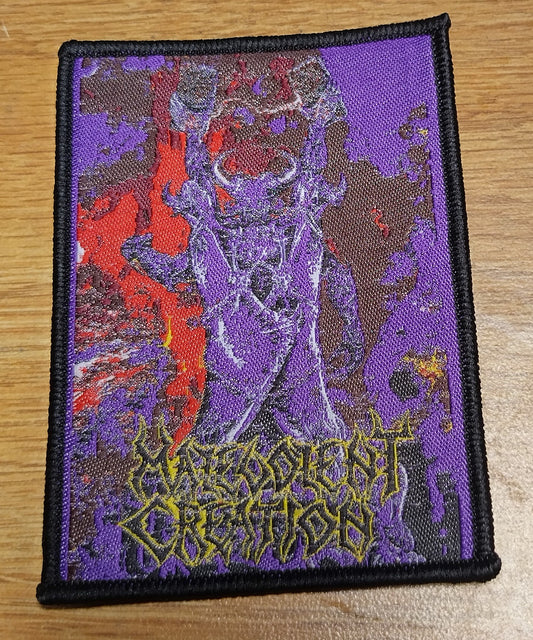 Malevolent Creation the ten commandments Woven Patch