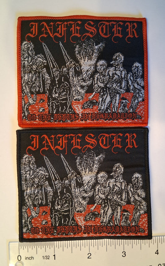 Infester to the depths Woven Patch