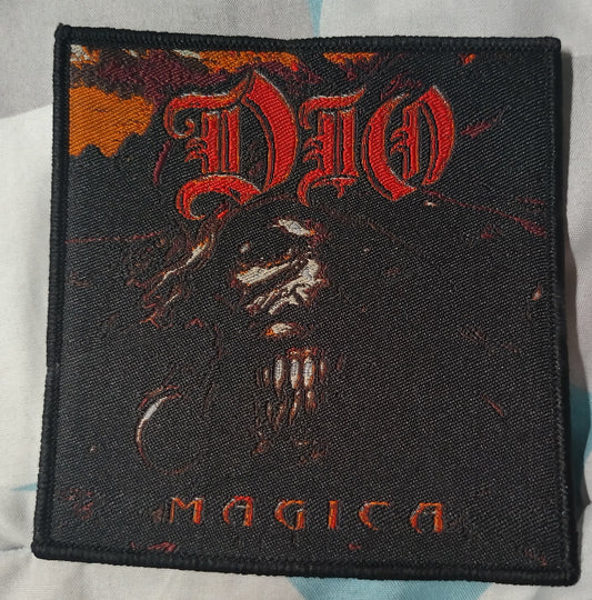 Dio Magica Black border Woven Patch