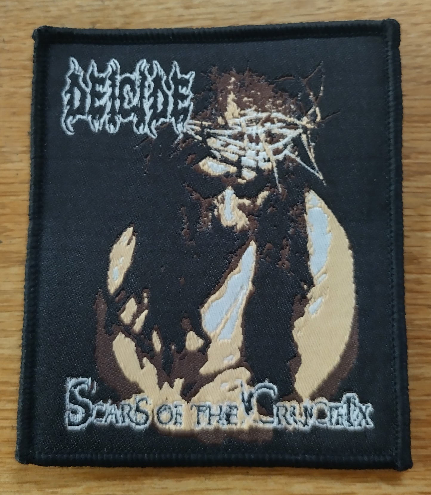 Deicide Scars of the crucifix Woven Patch