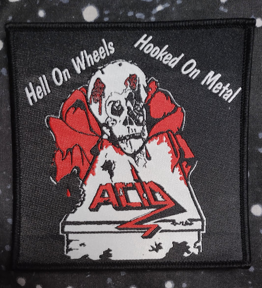 Acid Hell on wheels Woven Patch