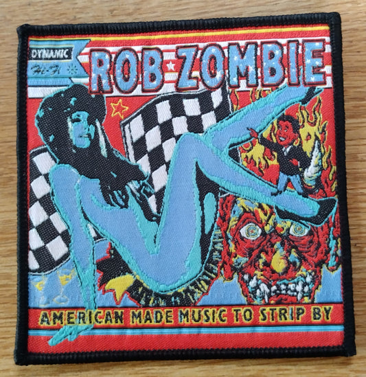 Rob Zombie American Made Music Woven Patch