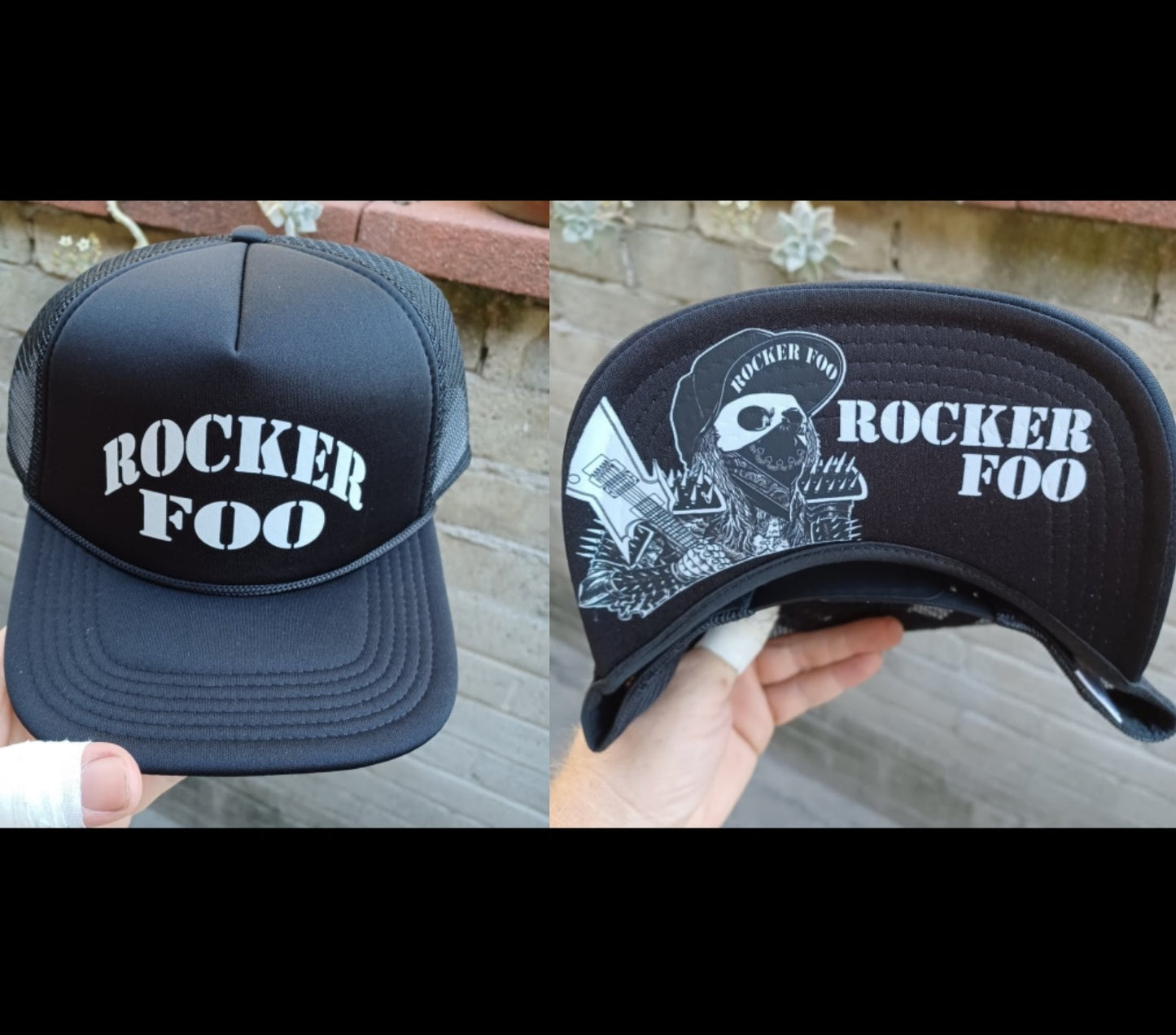 ROCKER FOO ® TRUCKER HAT (Maniac)