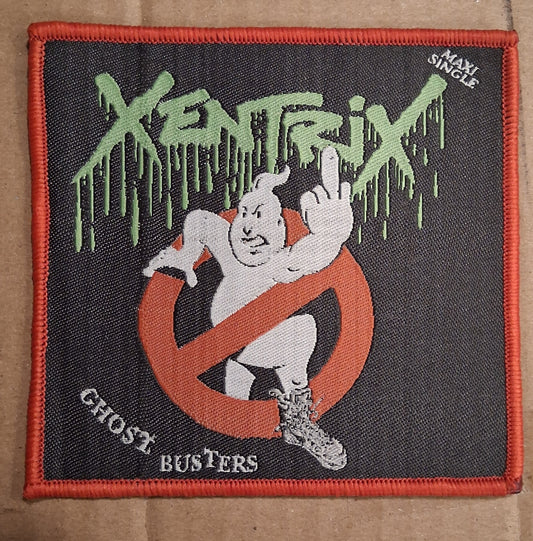 Xentrix Ghost Busters Red Border Woven Patch