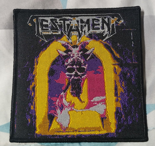 Testament the legacy Woven Patch