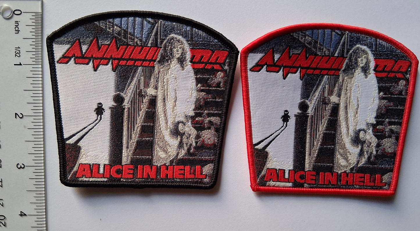 Annihilator Alice in hell Woven Patch