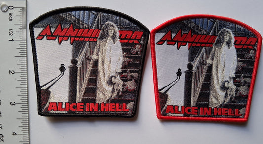Annihilator Alice in hell Woven Patch