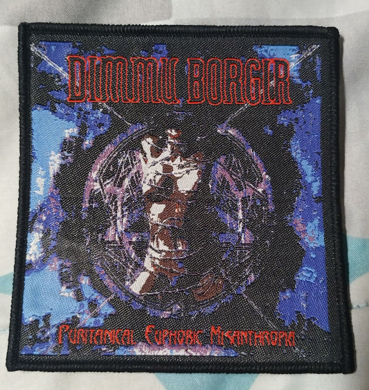 Dimmy Borgir Puritanical Euphoric Misanthropia Woven Patch