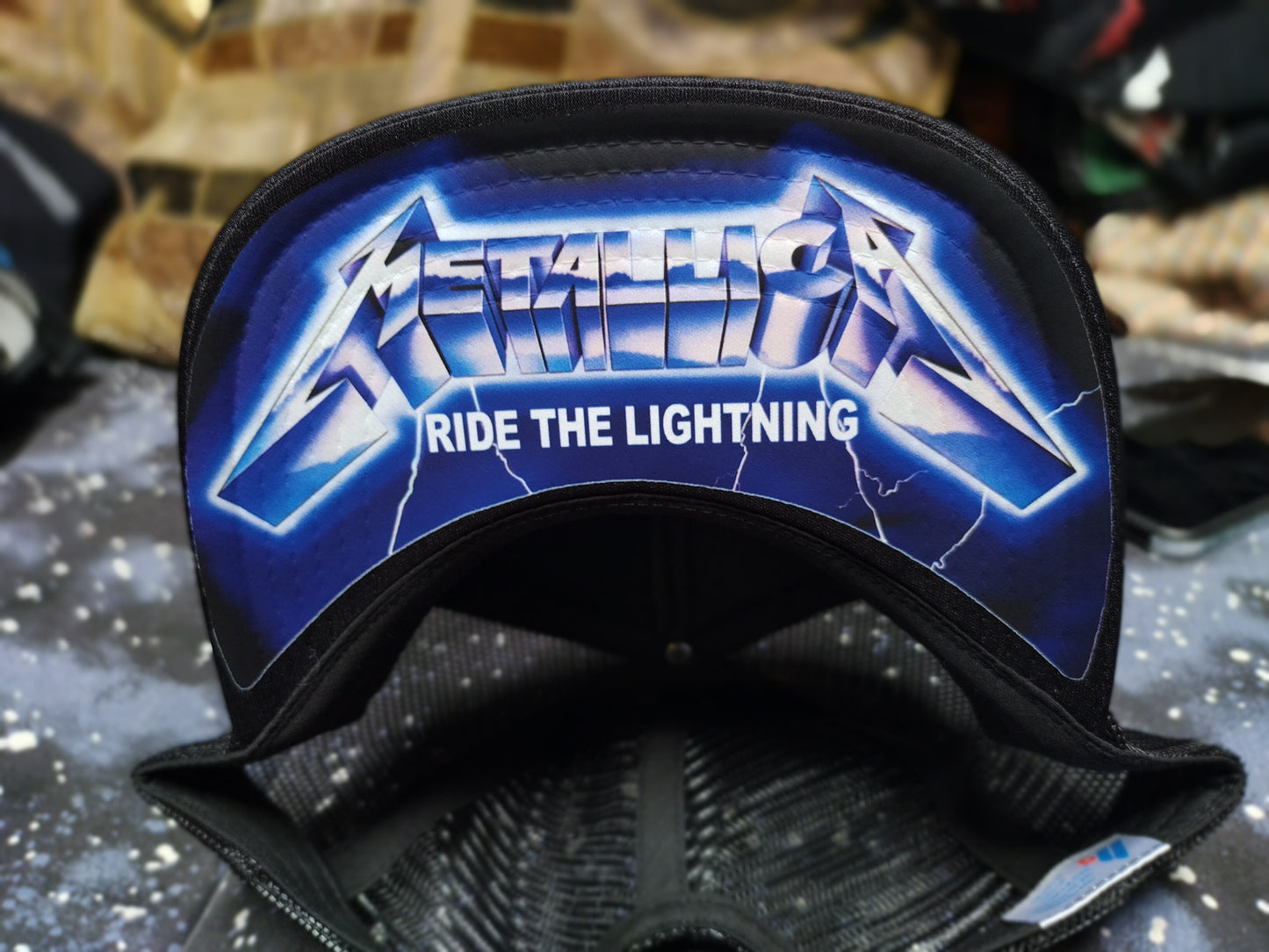 Metallica Ride the lightning Trucker Hat