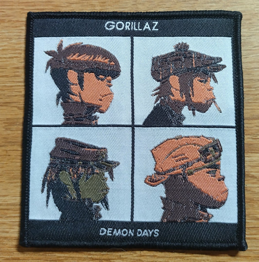 Gorillaz Demon days Woven Patch