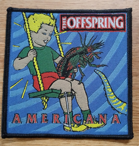 The Offspring Americana Black border Woven Patch