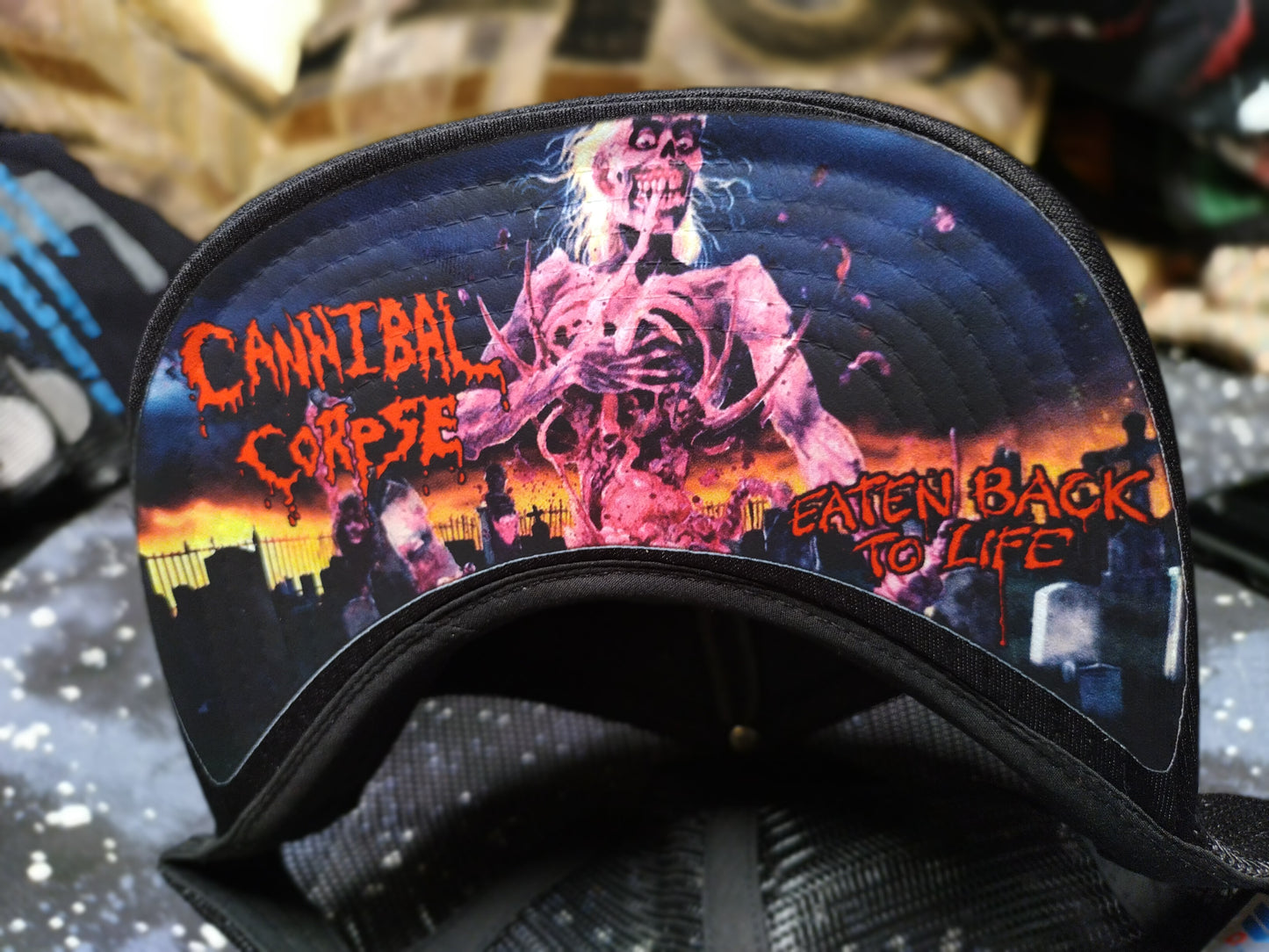 Cannibal Corpse Eaten back to life TRUCKER HAT