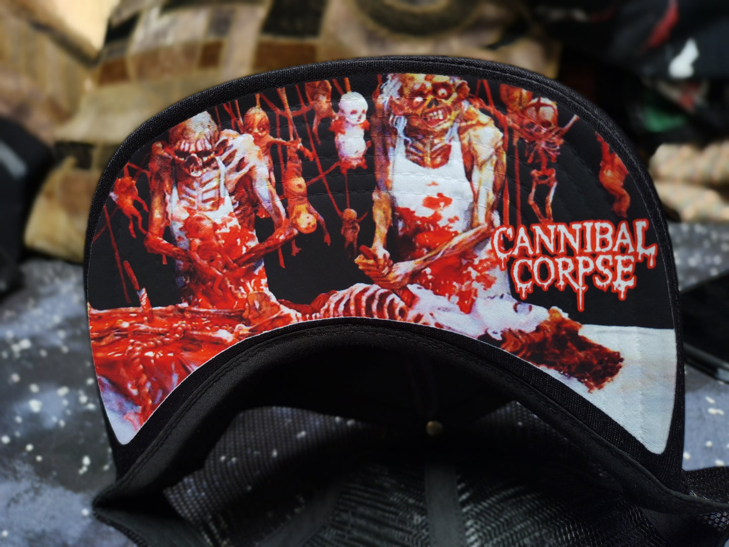 Cannibal Corpse Butchered at birth TRUCKER HAT