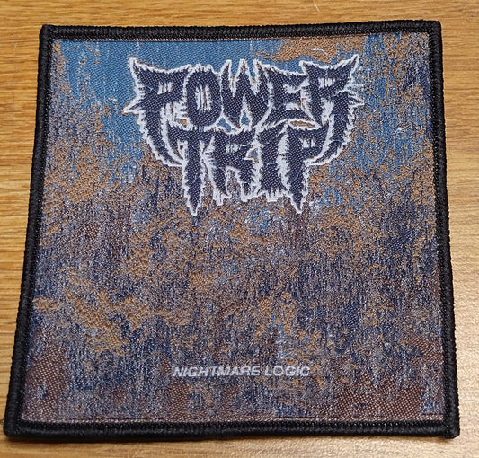 Power Trip nightmare logic Woven Patch