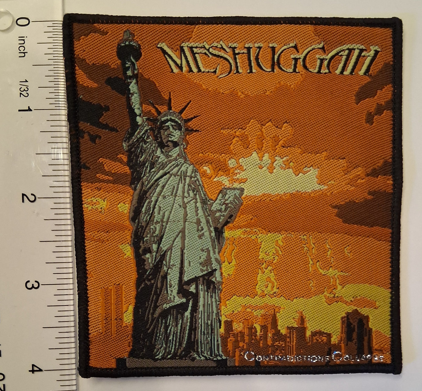 Meshuggah Contradictions Collapse Woven Patch