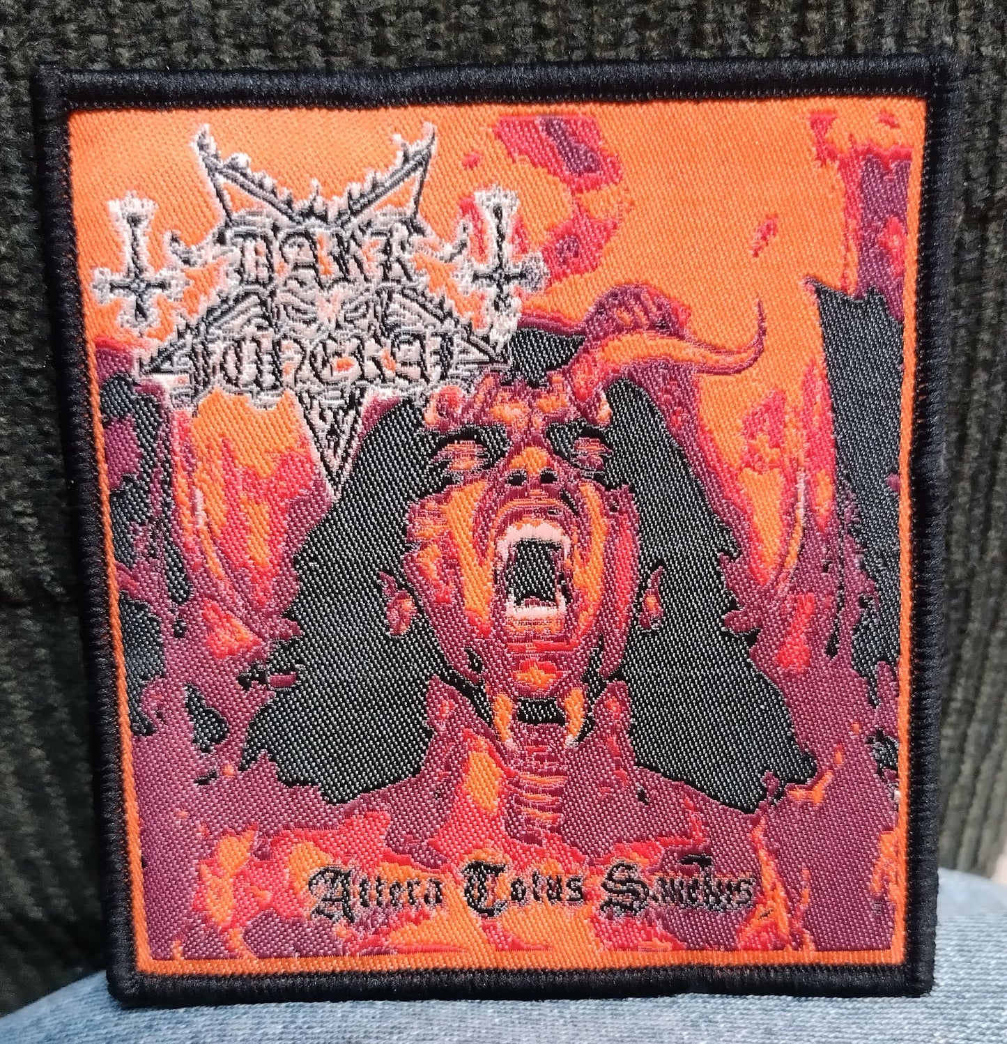 Dark Funeral Attera Totus Sanctus Woven Patch