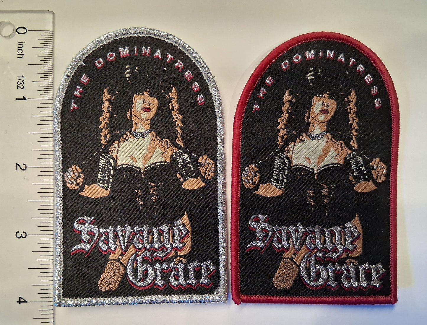 Savage Grace the dominatress Woven Patch