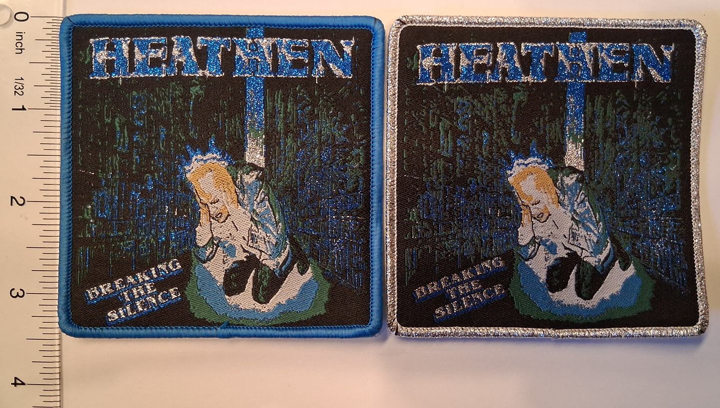 Heathen breaking the silence Woven Patch