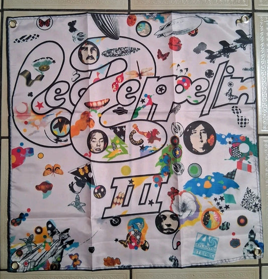 LED Zeppelin III 2x2 Ft Banner Flag