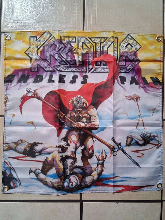 Kreator Endless Pain 2x2 Ft Banner Flag