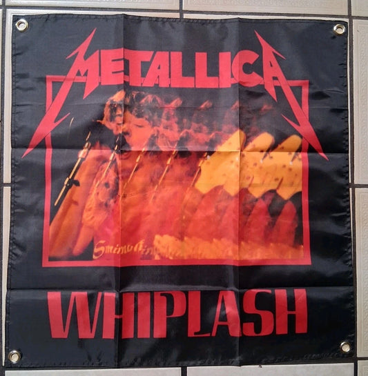 Metallica Whiplash 2x2 Ft Banner Flag