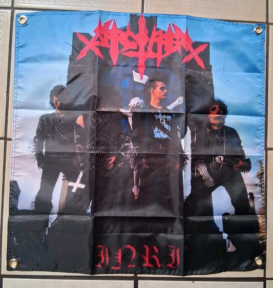 Sarcofago Inri 2x2 Ft Banner Flag