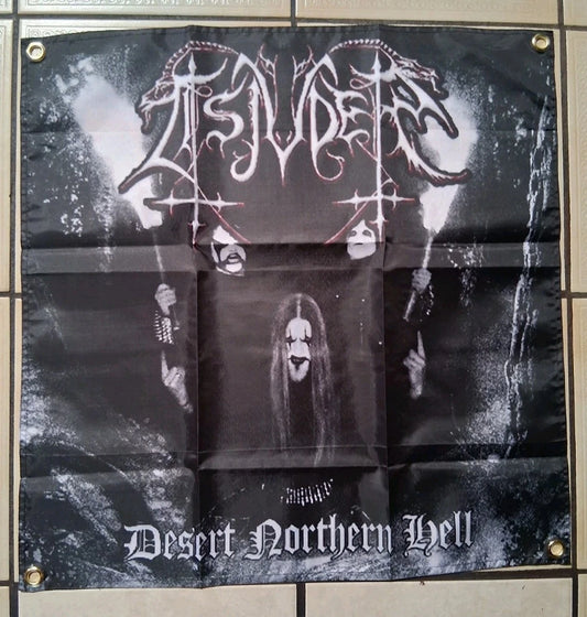 Tsjuder Desert Northern Hell 2x2 Ft Banner Flag