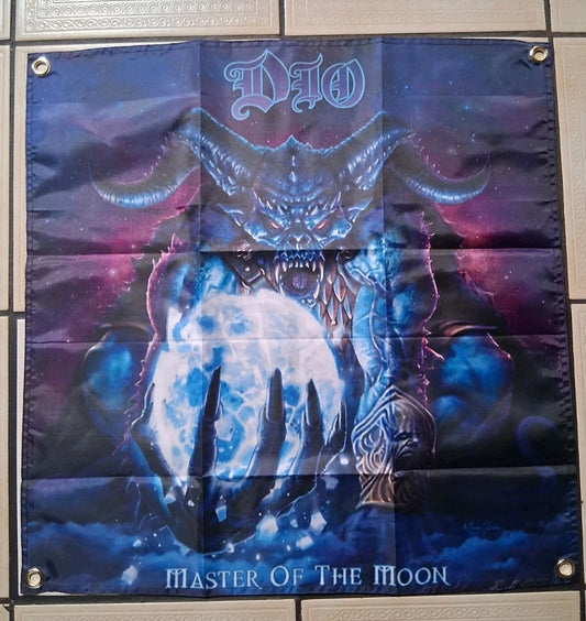 Dio Master of the Moon 2x2 Ft Banner Flag