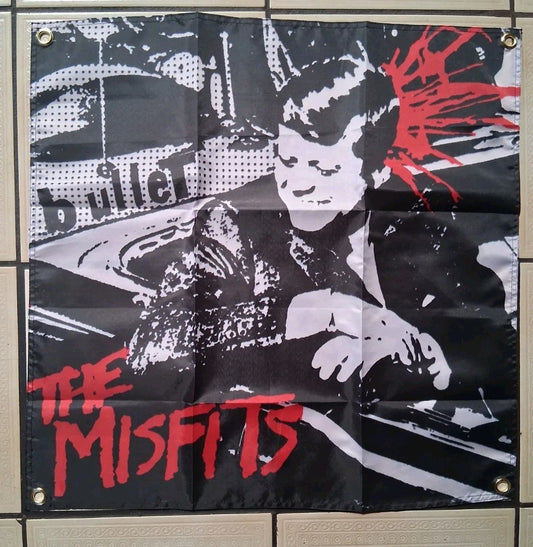 Misfits Bullet 2x2 Ft Banner Flag