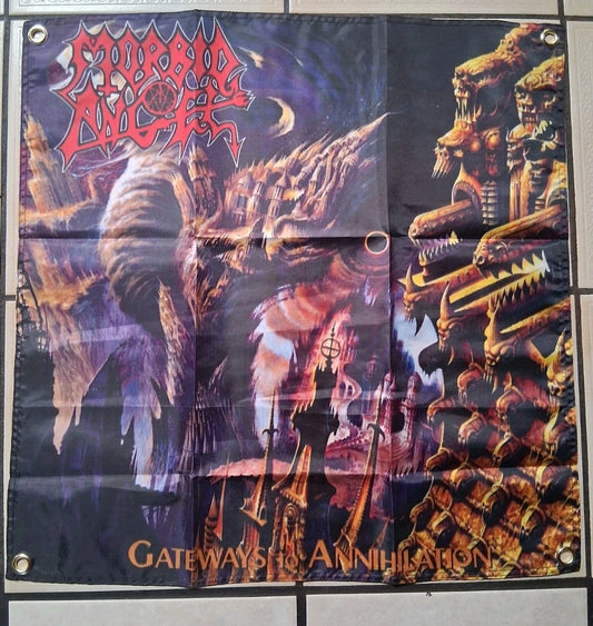 Morbid Angel Gateways to Annihilation 2ft X 2ft Banner Flag