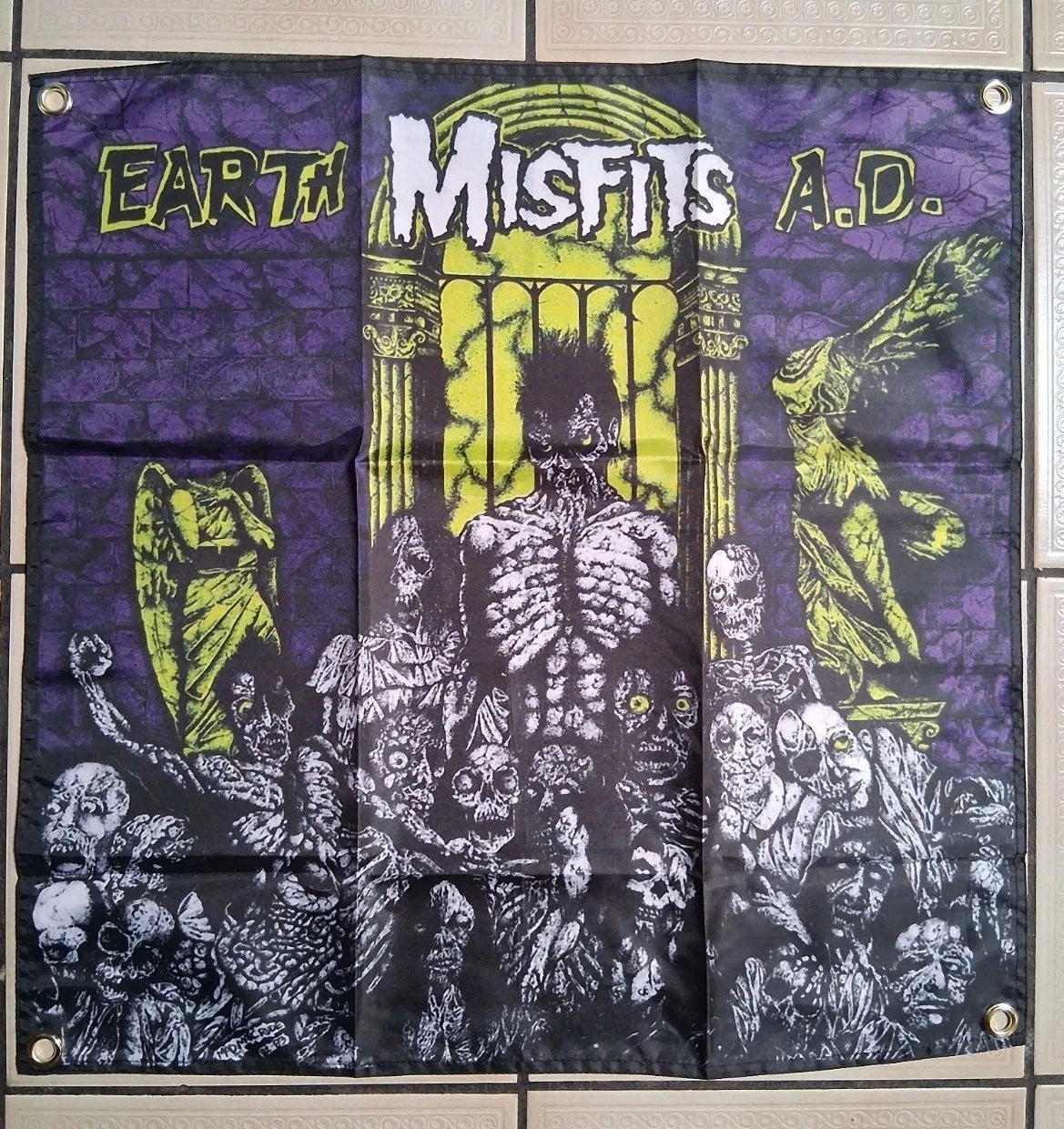 Misfits Earth AD 2x2 Ft Banner Flag