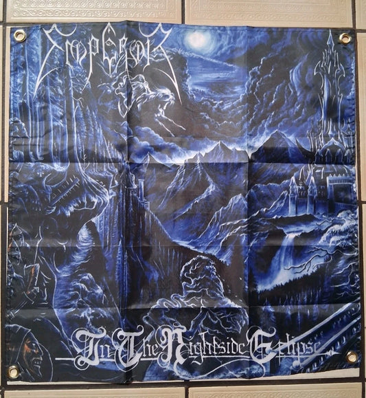 Emperor in the Nightside Eclipse 2ft X 2ft Banner Flag