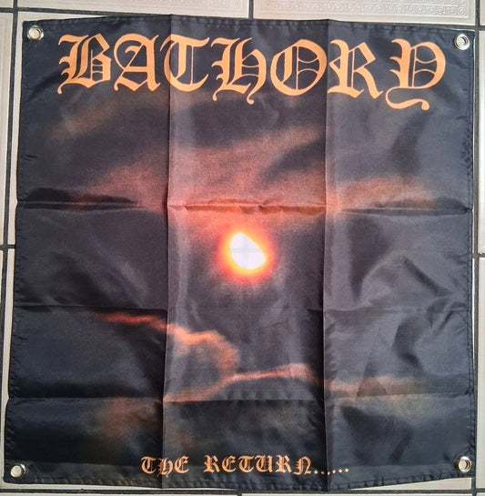 Bathory The Return 2x2 Ft Banner Flag