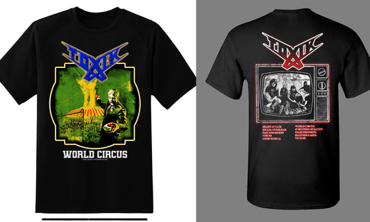 Toxik World Cirus BLACK T-SHIRT (PRE ORDER) Rocker Foo